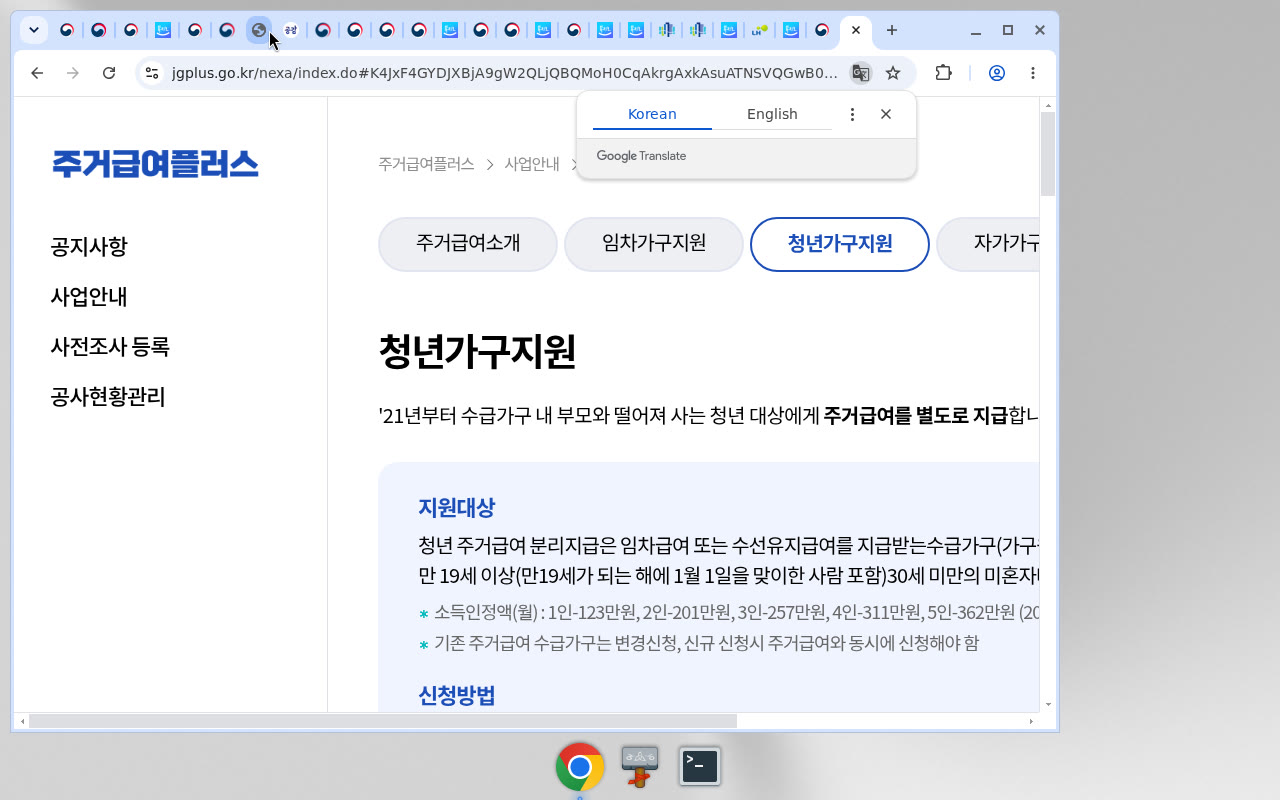 LH 주거급여플러스(jgplus) 청년가구지원 — canonical